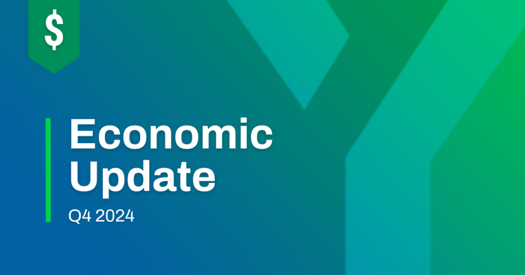 Title card for 'Economic Update Q4 2024