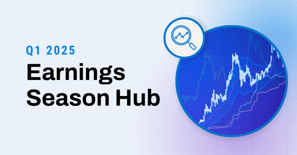 YCharts blog card for Q1 2025 Earnings Season Hub.
